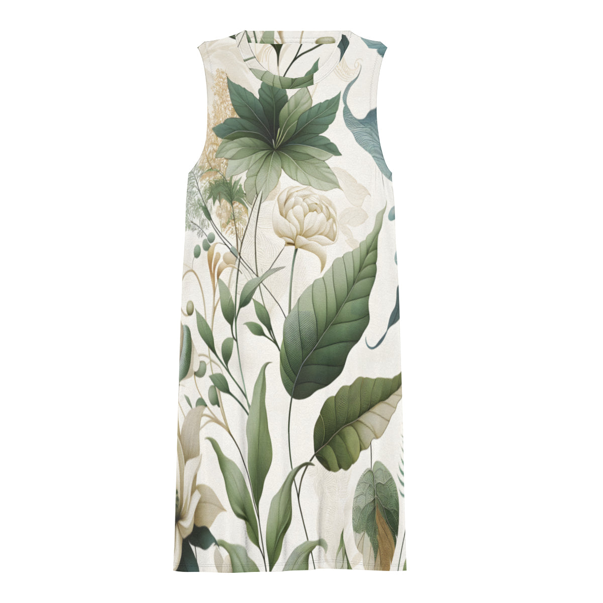 Floral Women's Casual Dress | Polyester