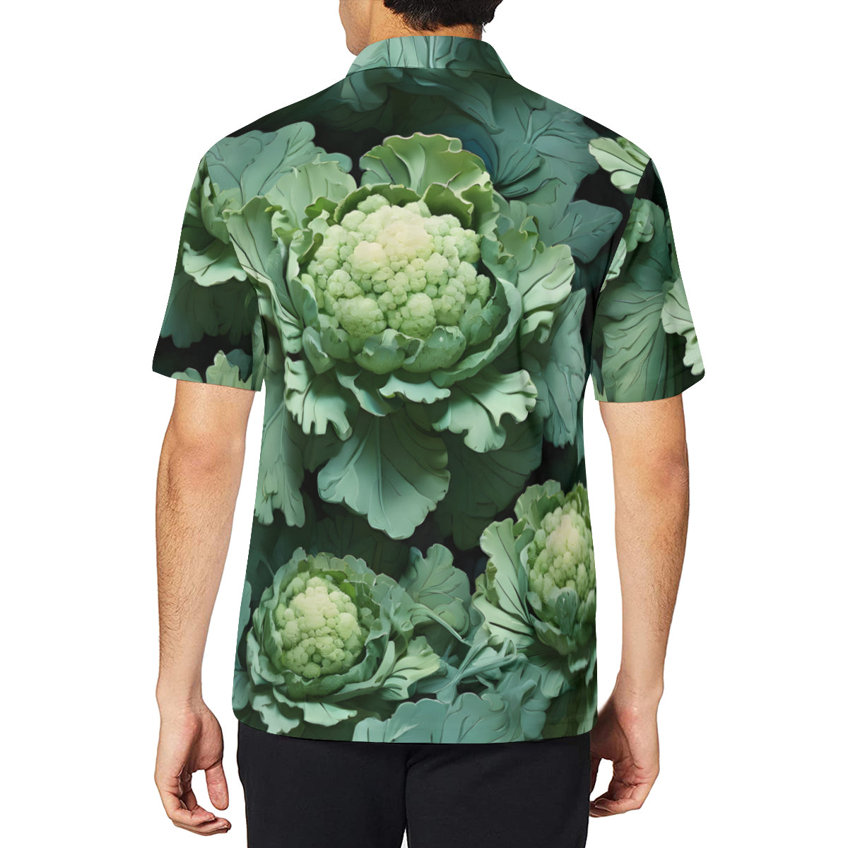 Brocoli Men's Premium European Size POLO Shirt | 95% Polyester+5% Spandex