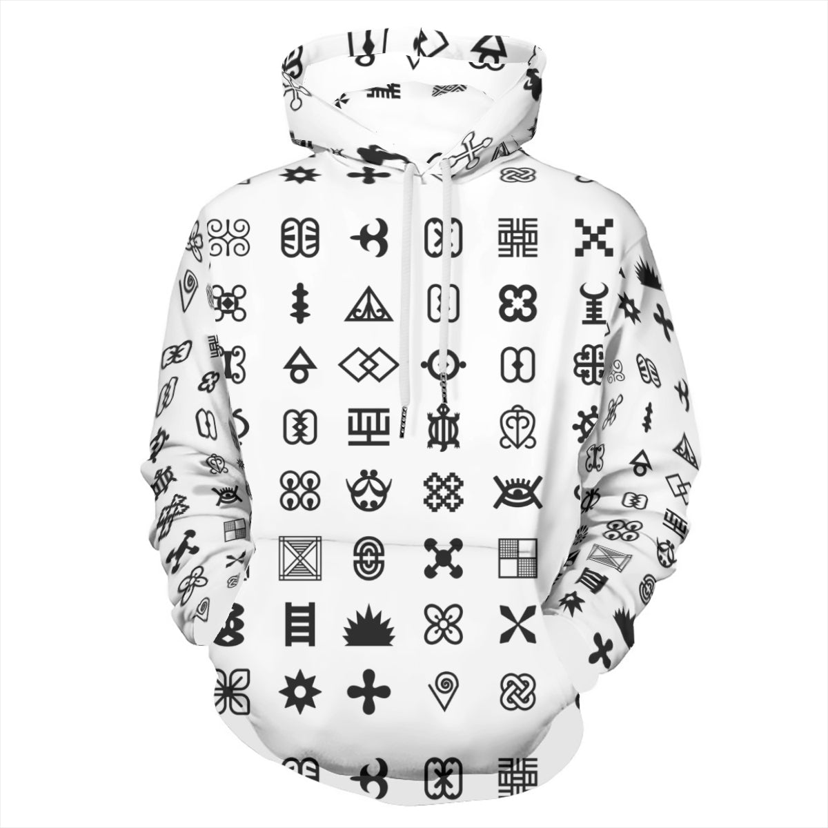Adinkra Symbols Unisex Hoodie (DTG) | 320GSM Cotton