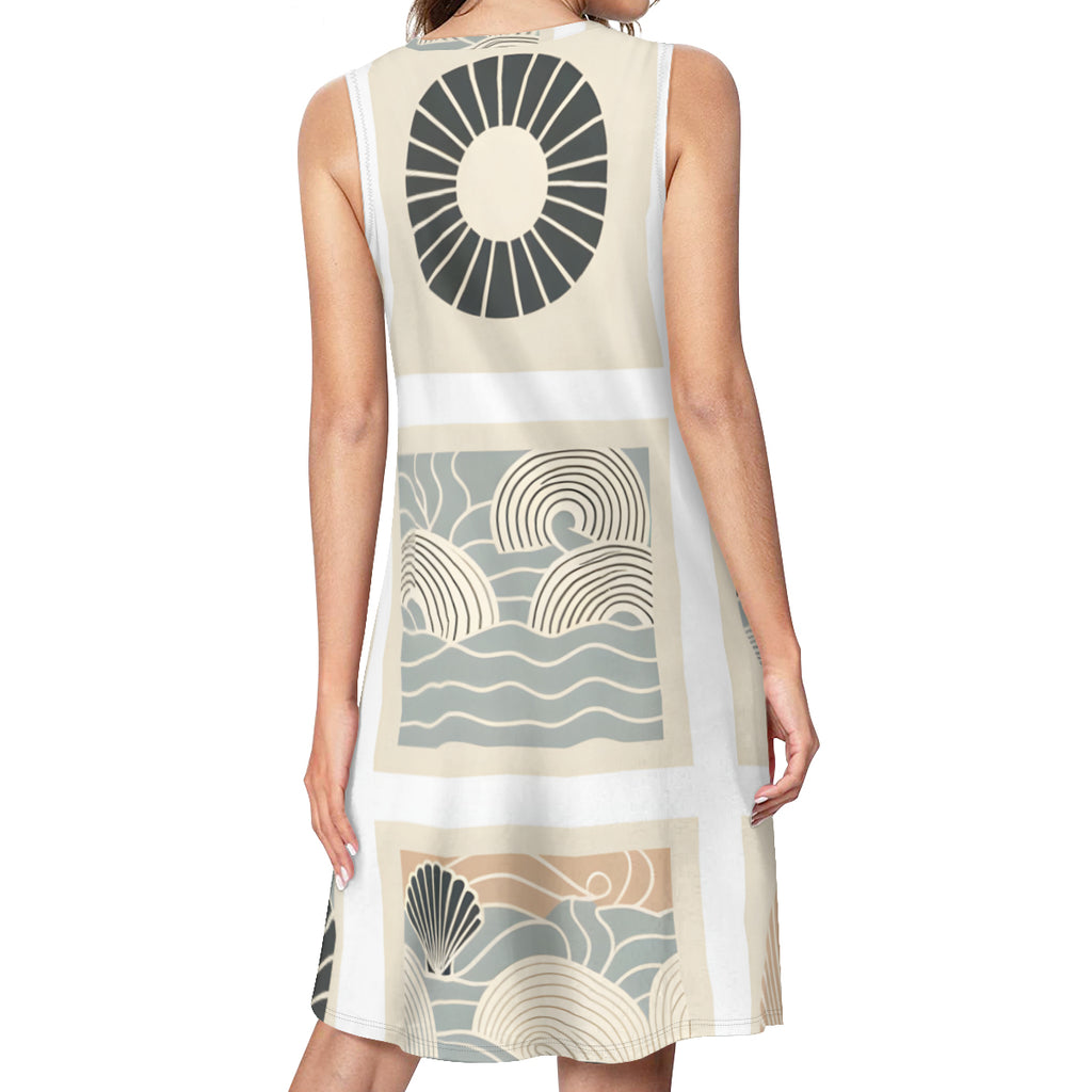 Minimalistic  Women's Casual Dress | Polyester