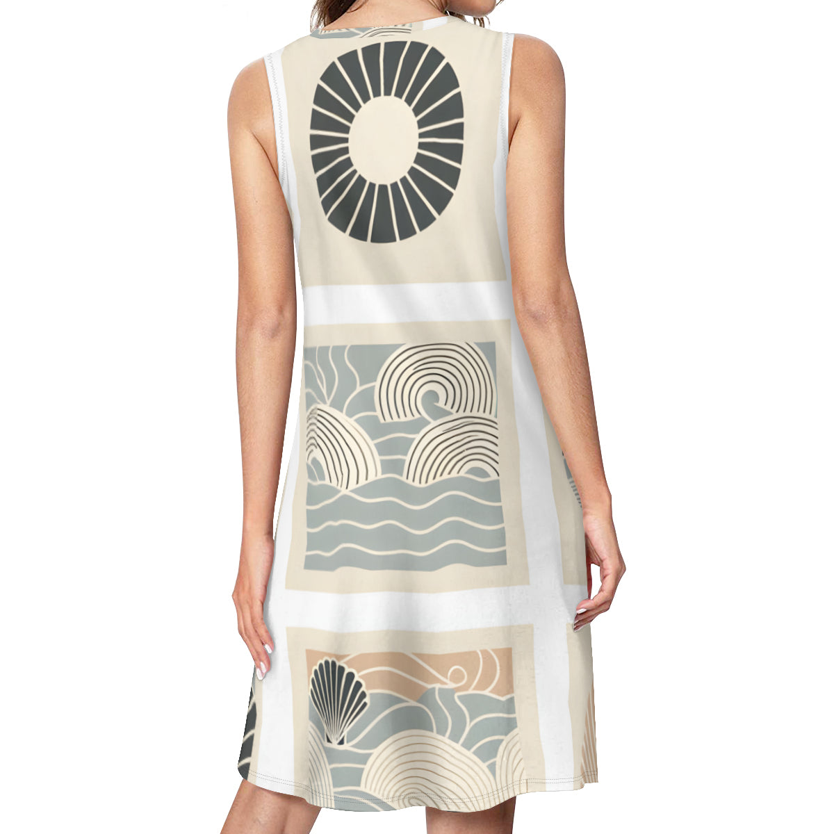 Minimalistic  Women's Casual Dress | Polyester