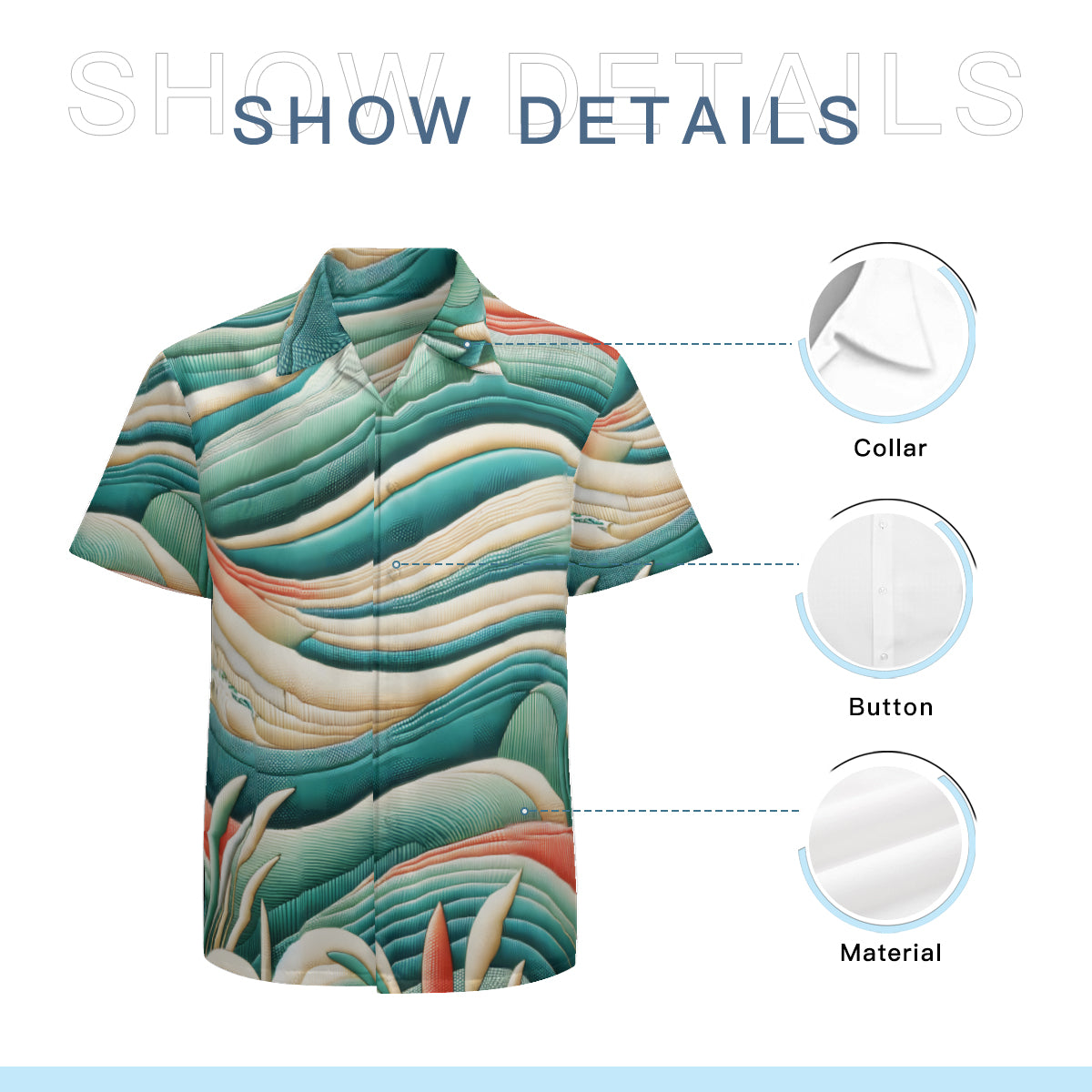Coast Short Sleeves Men's Shirt