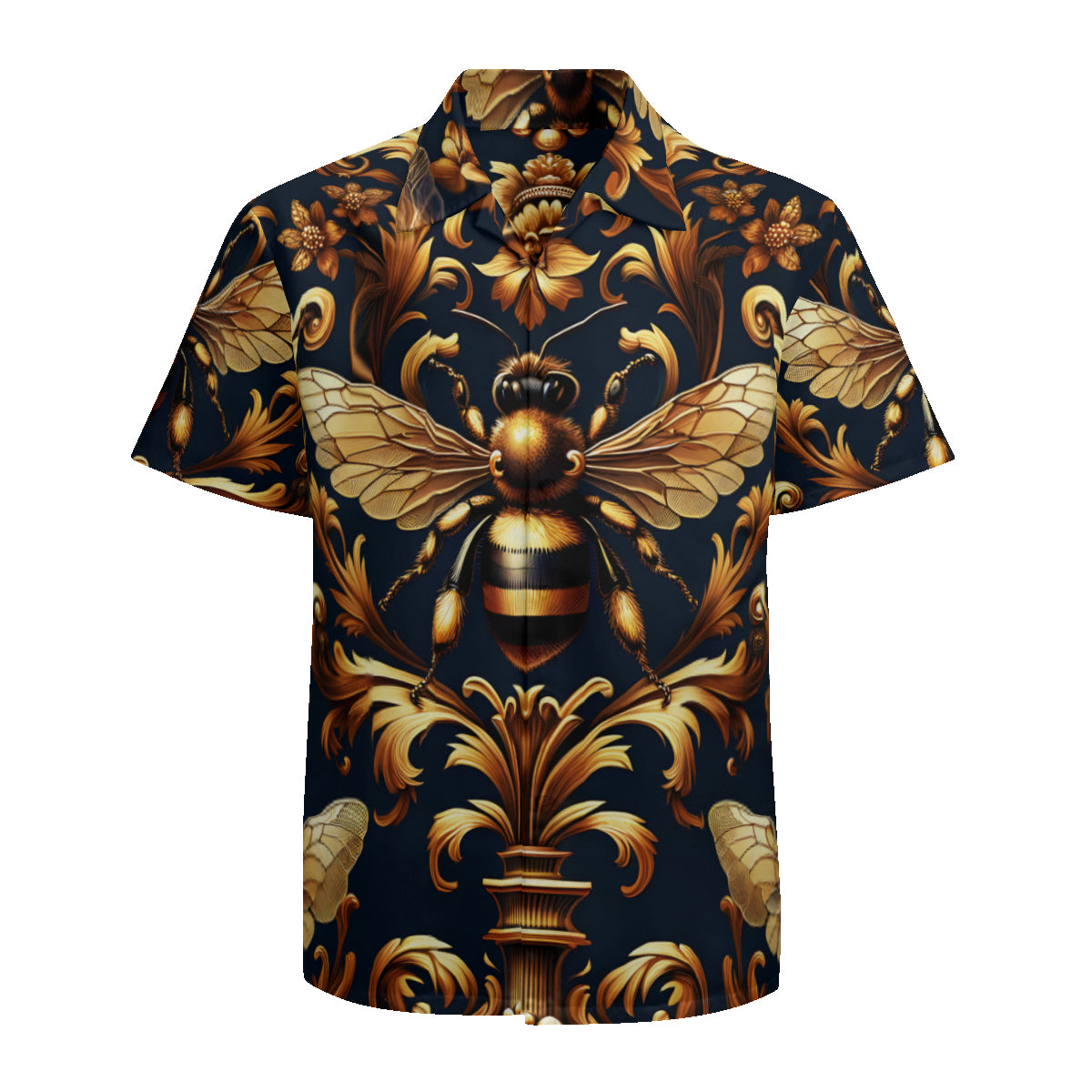 Bee Lovers Short Sleeves Men's Shirt